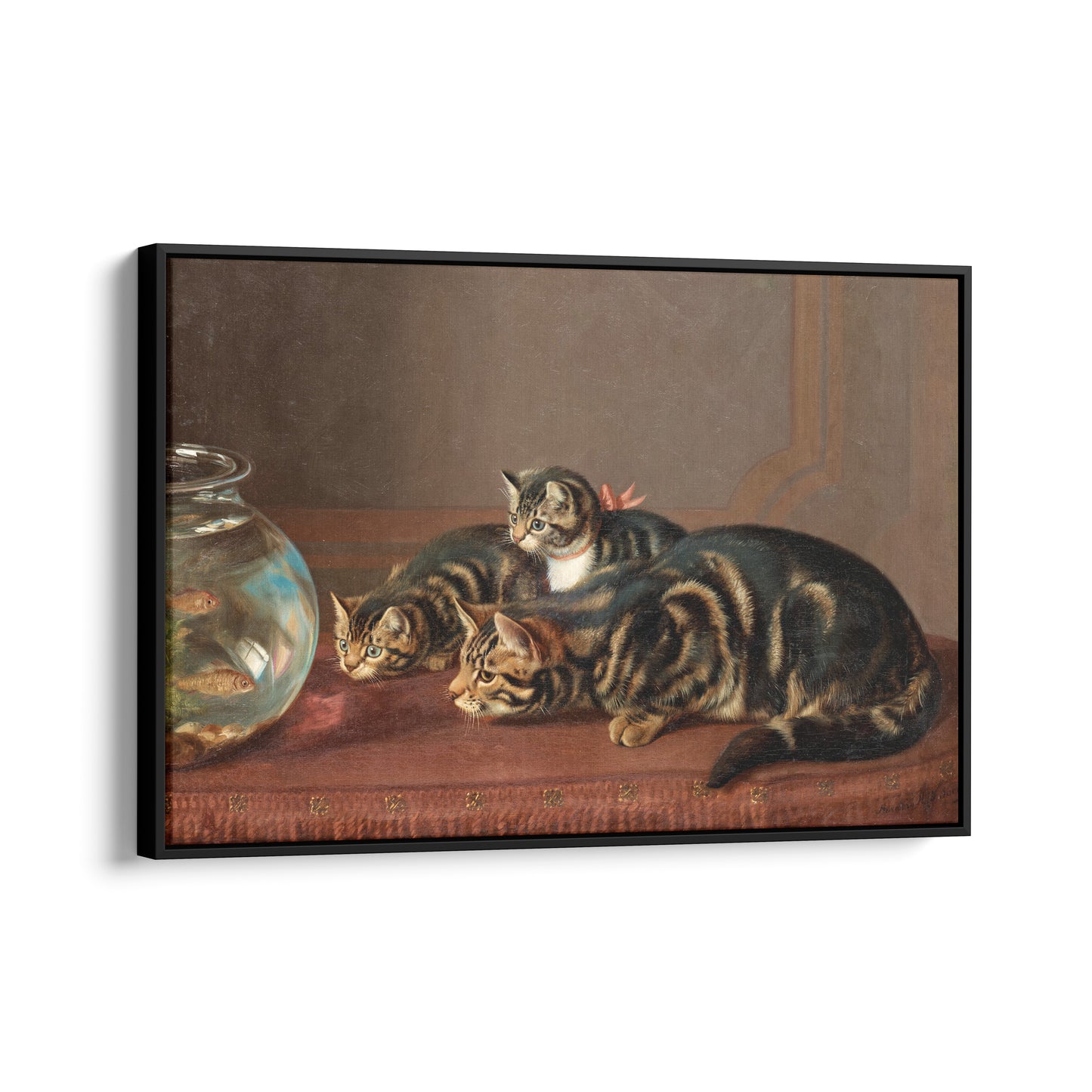 Cats by a Fishbowl | Horatio Henry Couldery | 19th Century