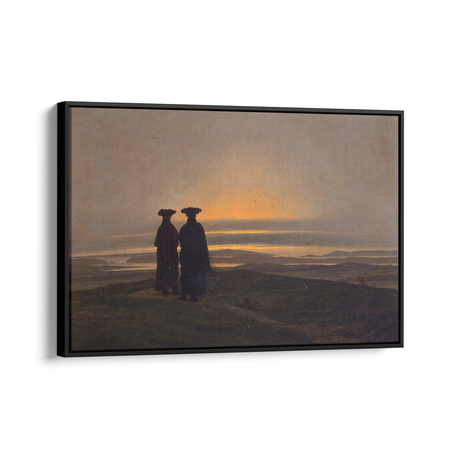 Sunset | Caspar David Friedrich | 1830-35