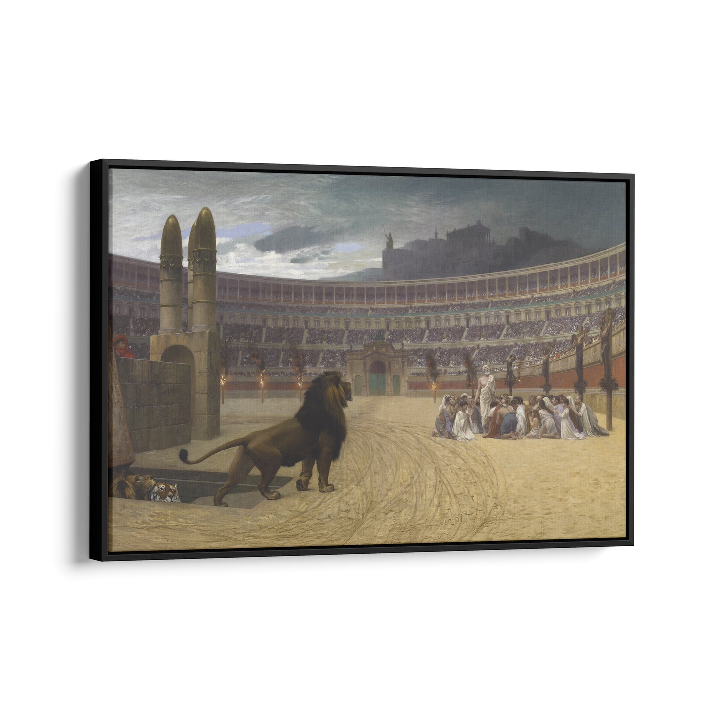 The Christian Martyrs' Last Prayer | Jean-Léon Gérôme | 1863-83