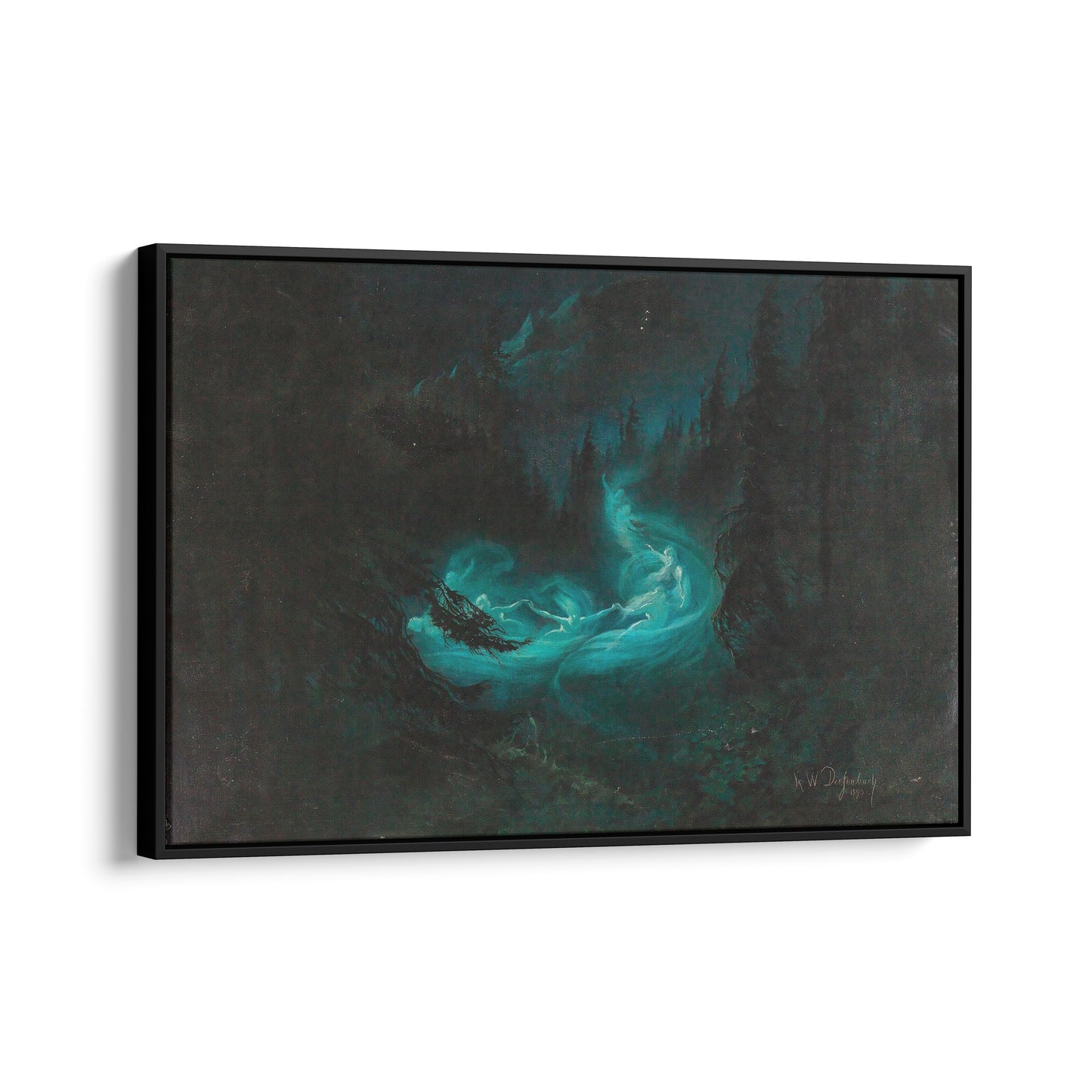 The Fairy Dance | Karl Wilhelm Diefenbach | 1895