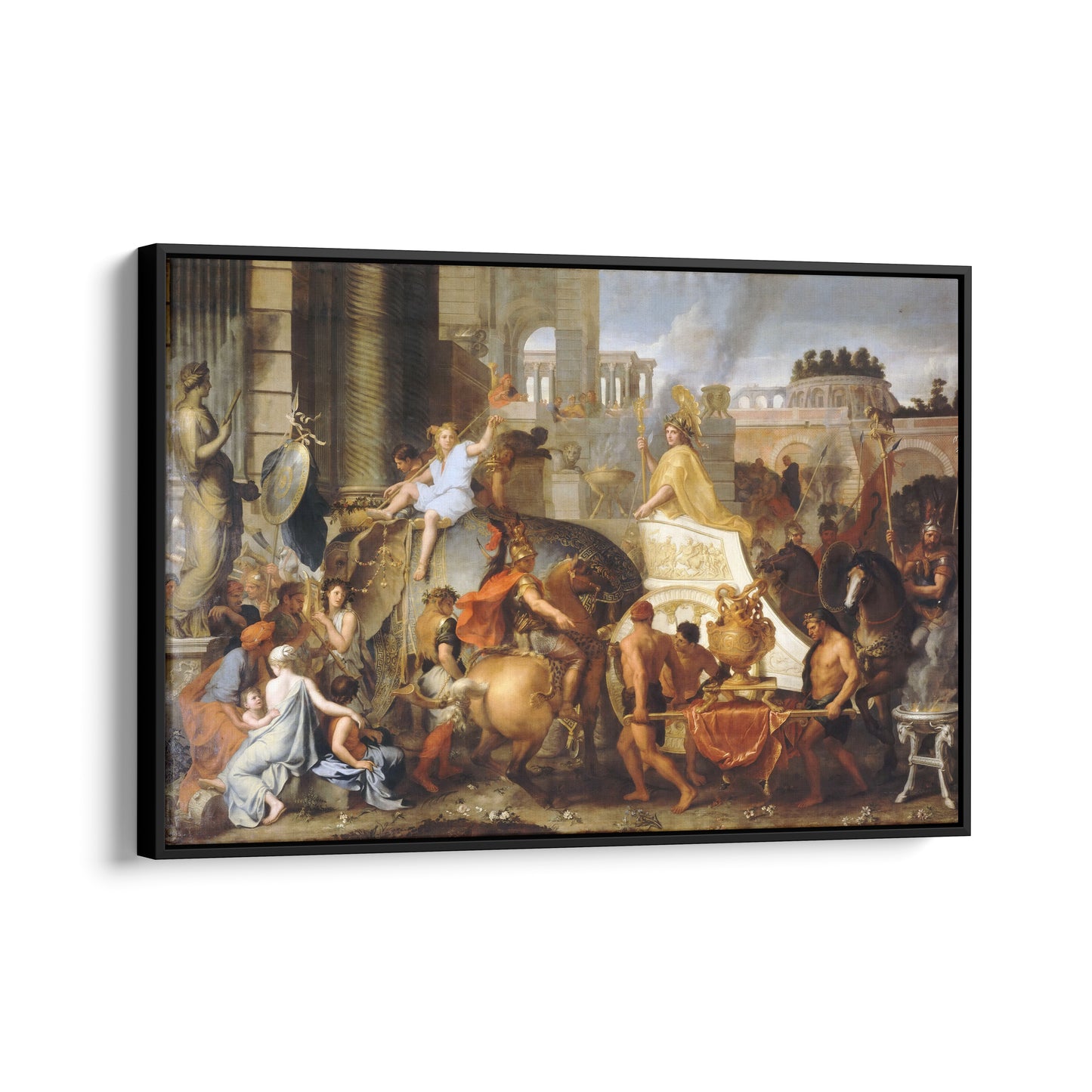 Entry of Alexander into Babylon | Charles Le Brun | 1665