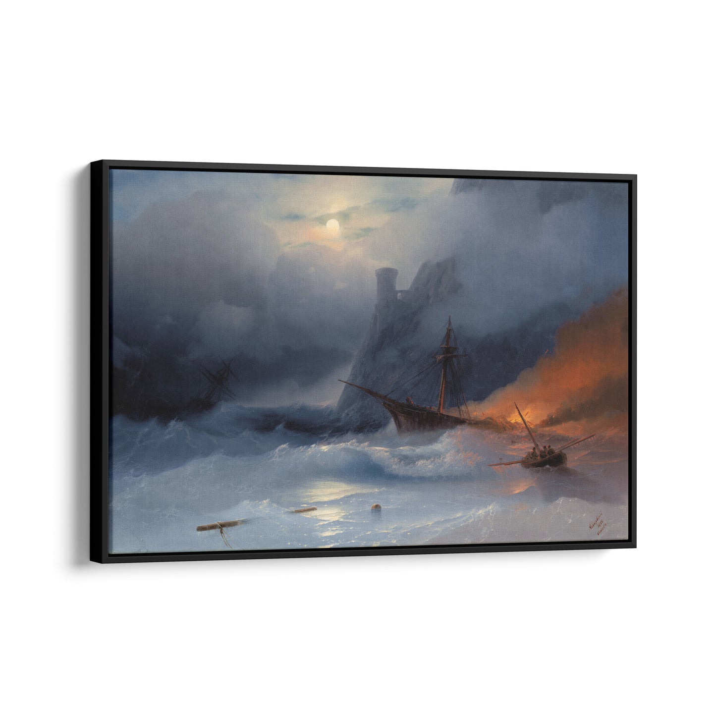 Tempest | Ivan Aivazovsky | 1855