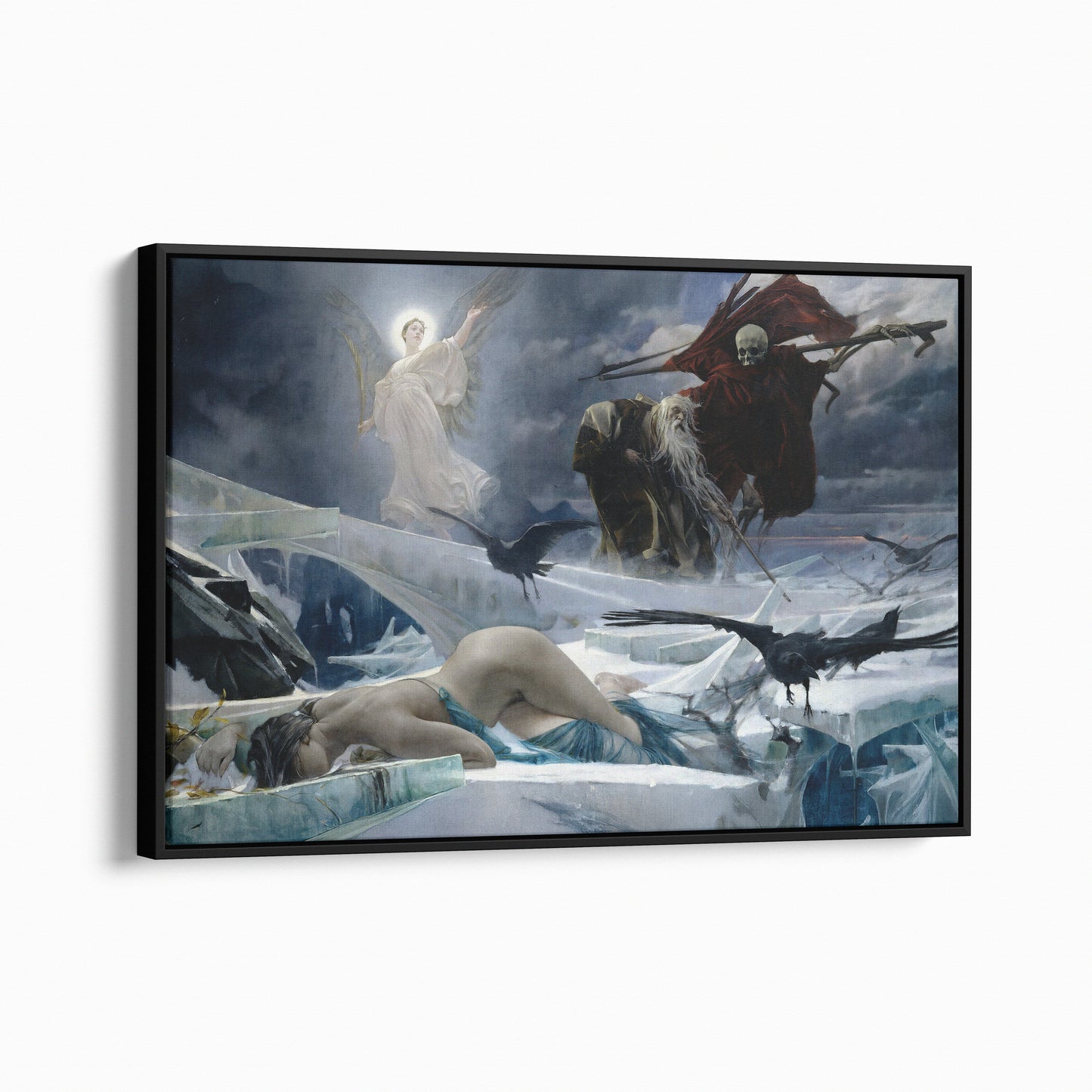 Ahasuerus at the End of the World | Adolf Hirémy-Hirschl | 1888