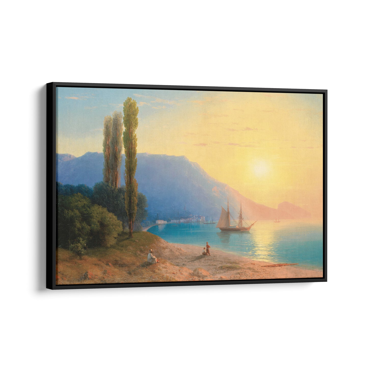 Sunset Over Yalta | Ivan Aivazovsky | 1861