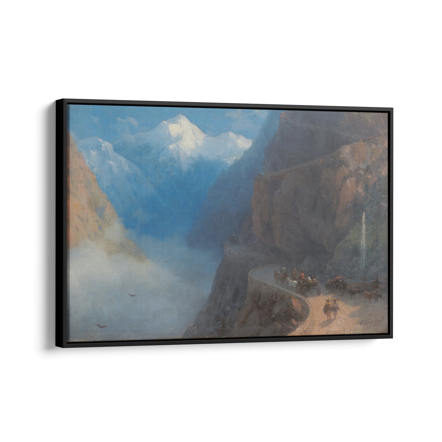 From Mleta to Gudauri | Ivan Aivazovsky | 1868