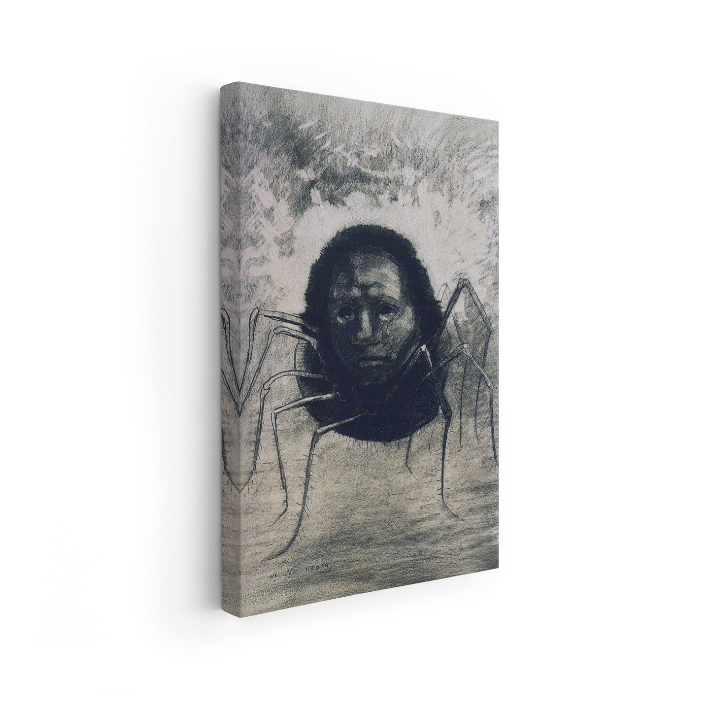 The Crying Spider | Odilon Redon | 1881