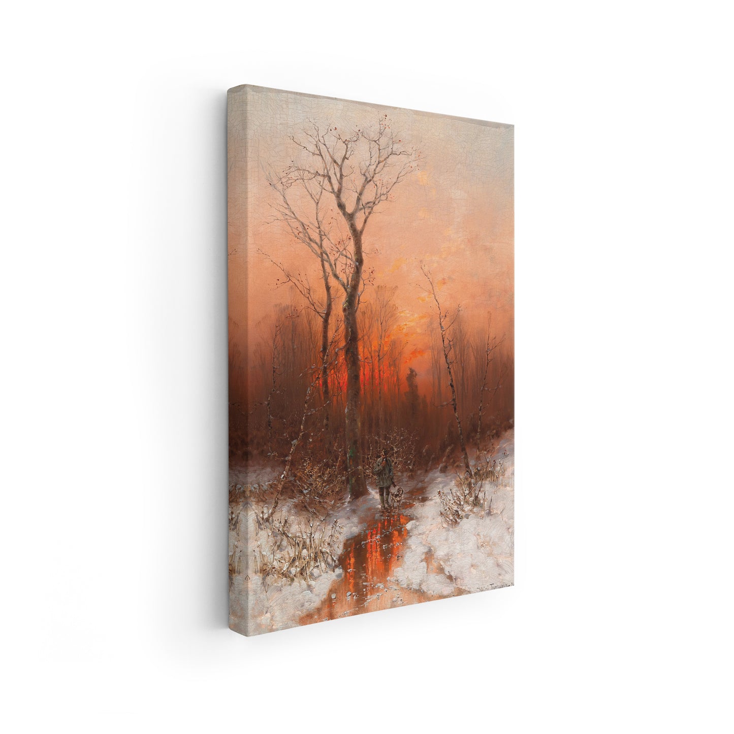 Returning Home at Sunset | Désiré Thomassin | 1894