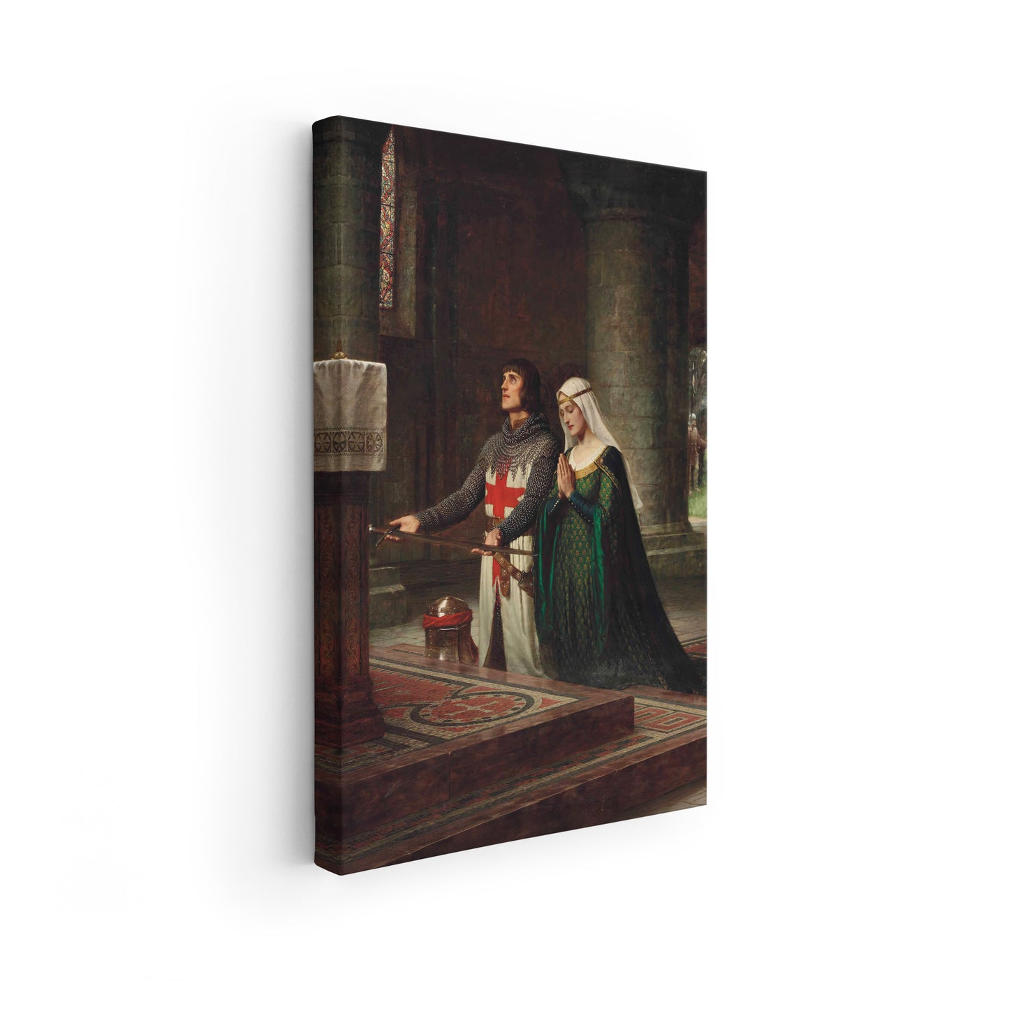 The Dedication | Edmund Leighton | 1908