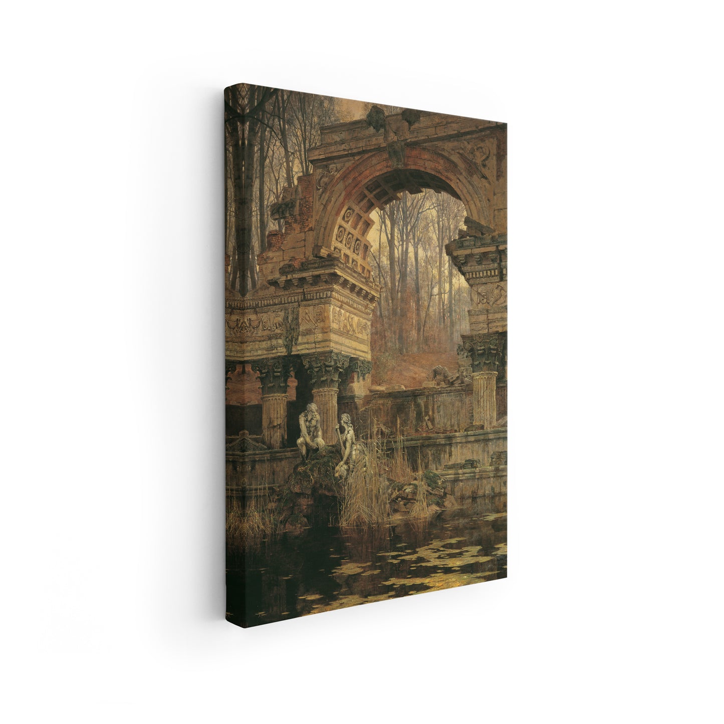 The Roman Ruin in Schönbrunn | Carl Moll | 1892