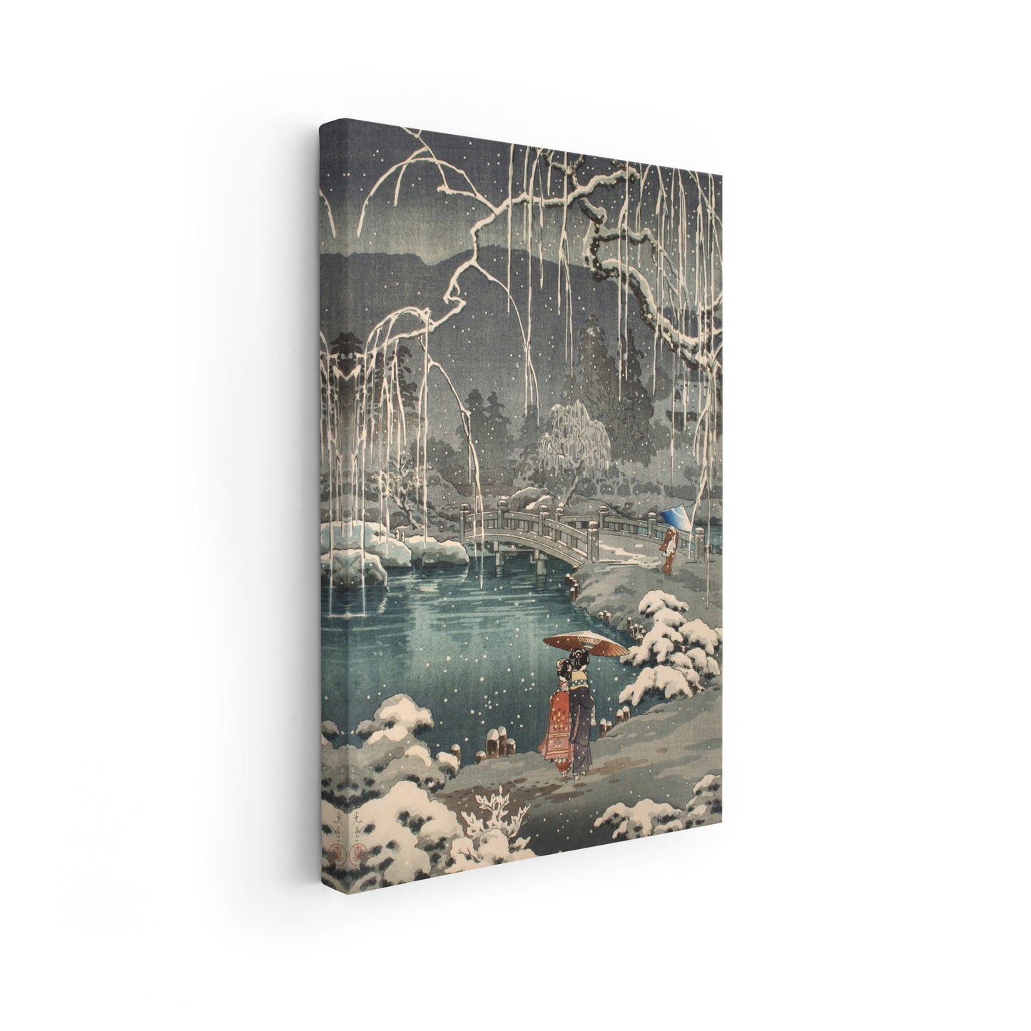 Spring Snow at Maruyama Park, Kyoto | Tsuchiya Koitsu | 1870 - 1949