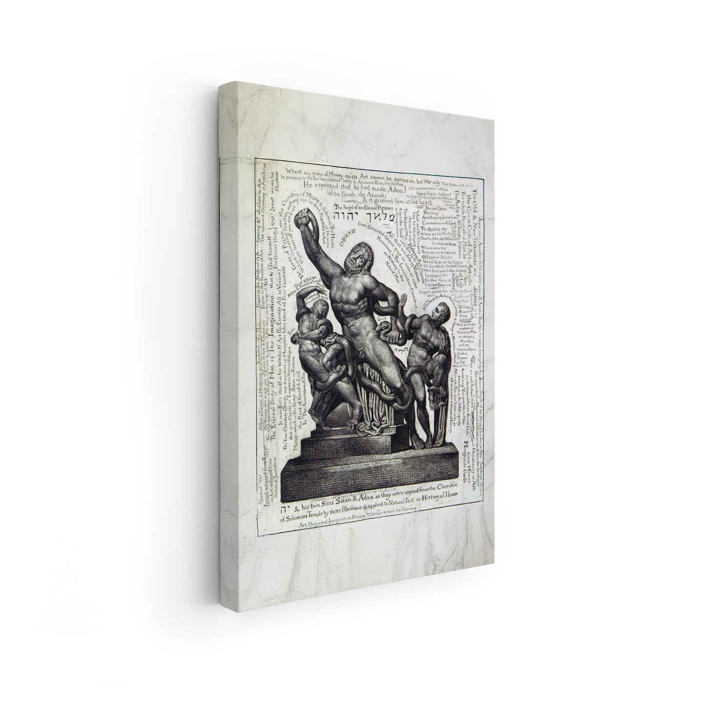 Laocoön | William Blake | 1825-27