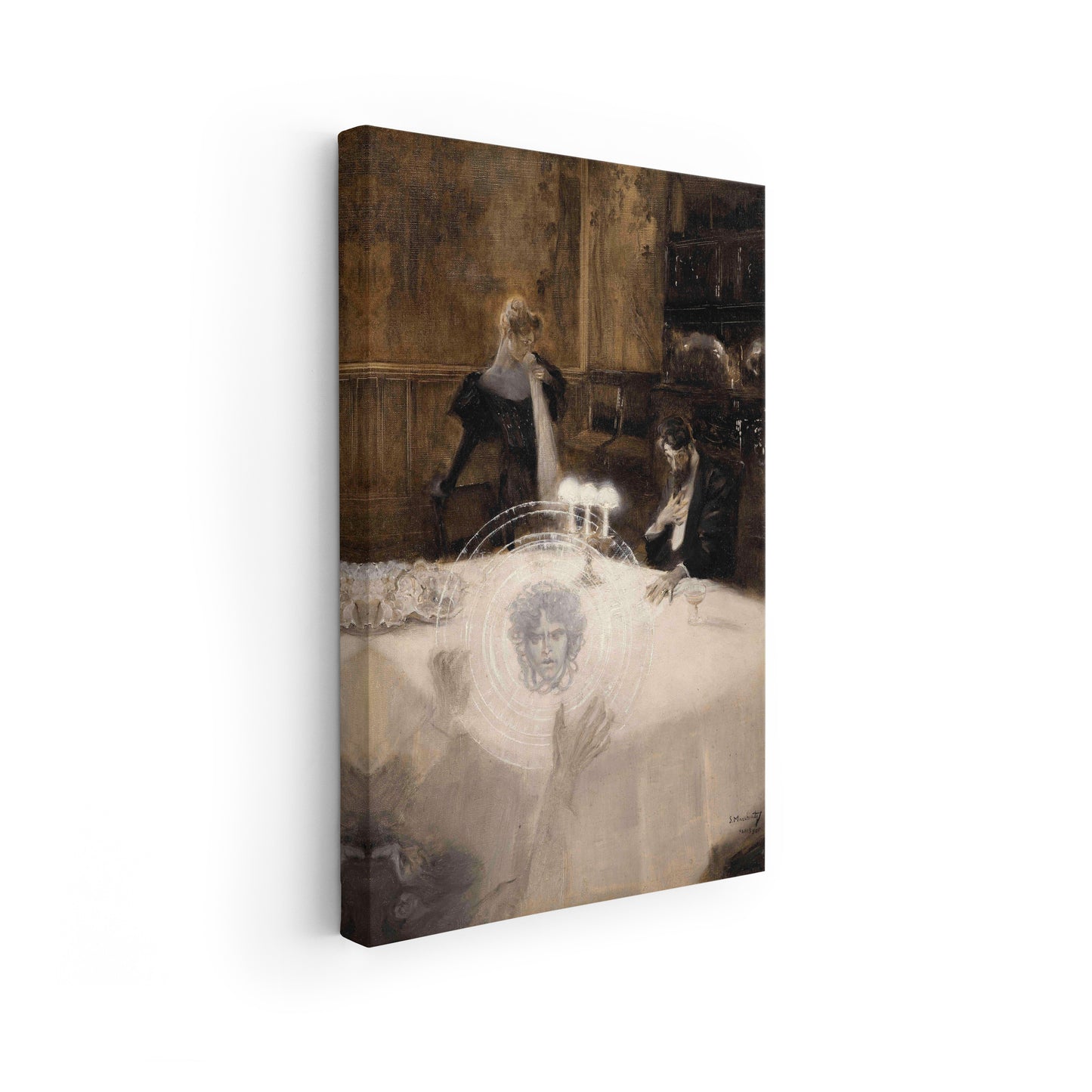 L’avertissement (Spirit scene) | Serafino Macchiati | 1905