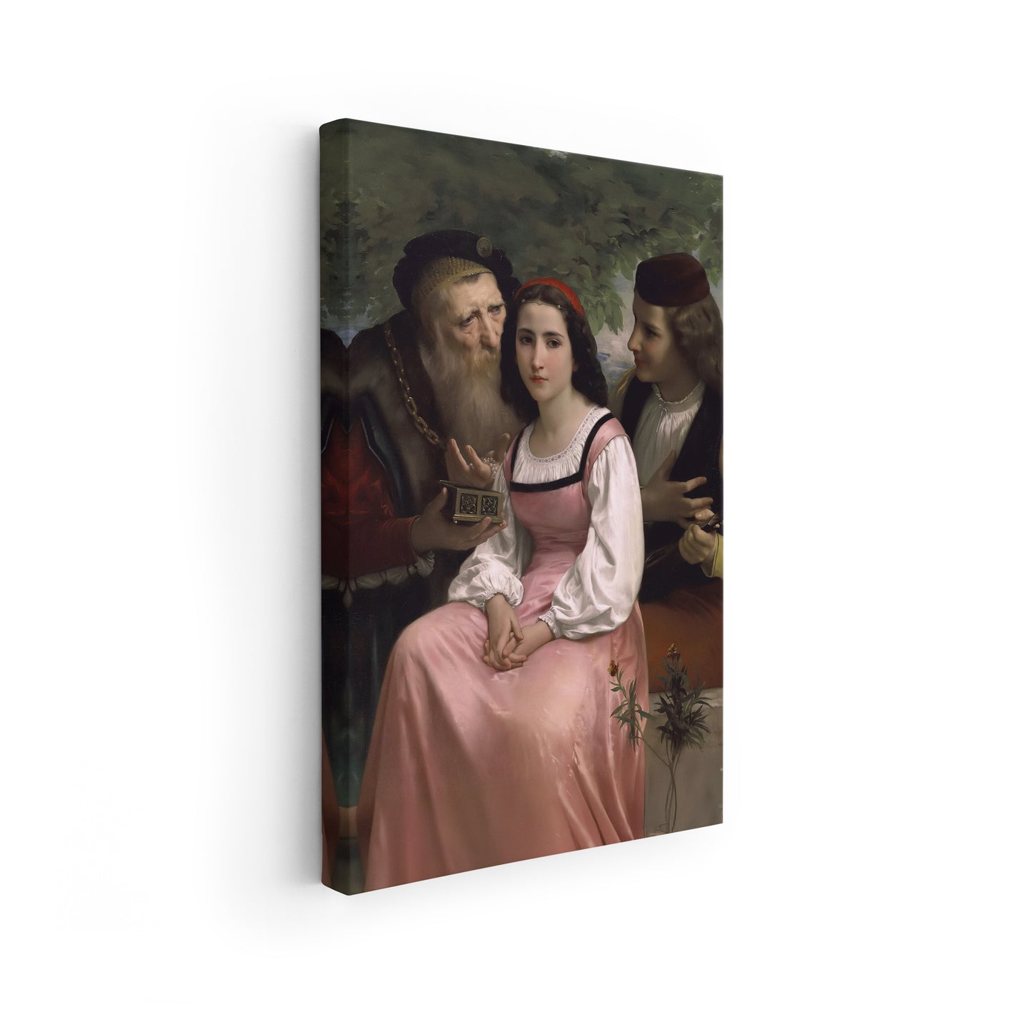 Between Wealth and Love | William-Adolphe Bouguereau | 1869