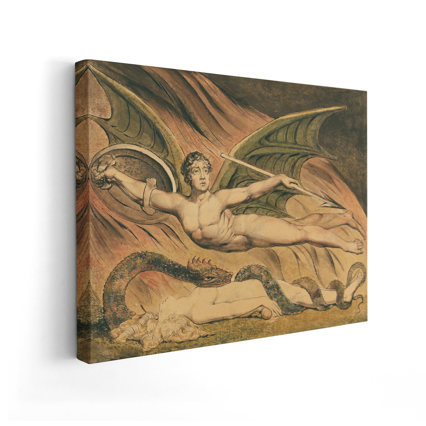 Satan Exulting over Eve | William Blake | 1795