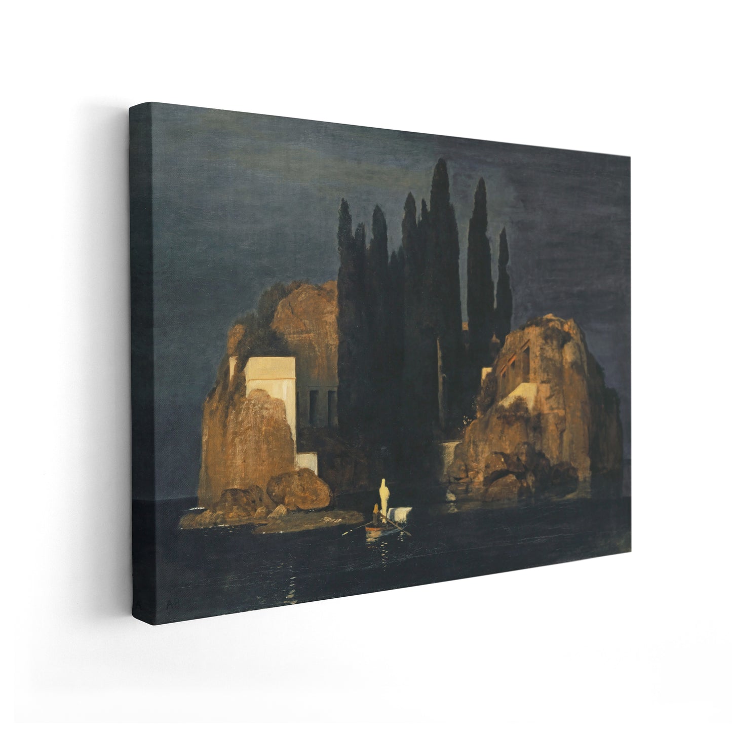 The Isle Of The Dead (First Version) | Arnold Böcklin | 1880