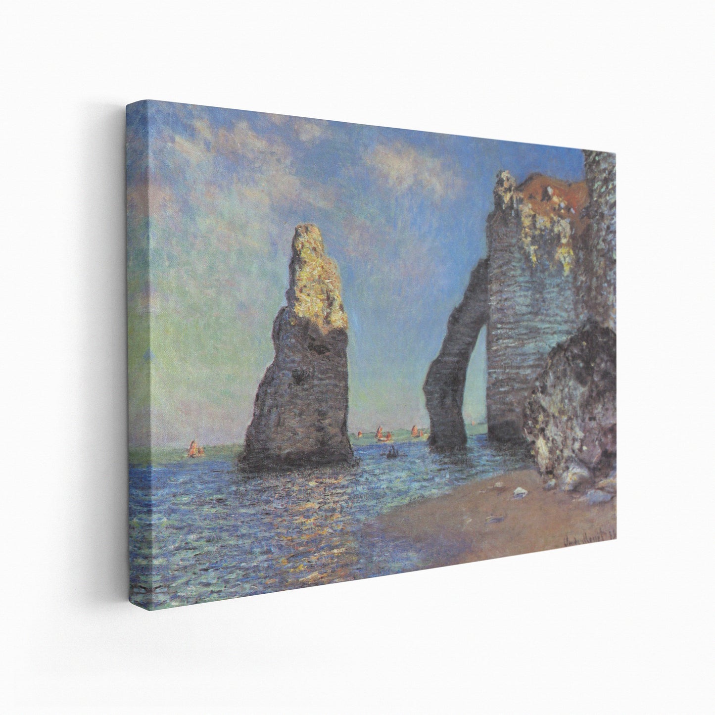 The Cliffs at Etretat | Claude Monet | 1885