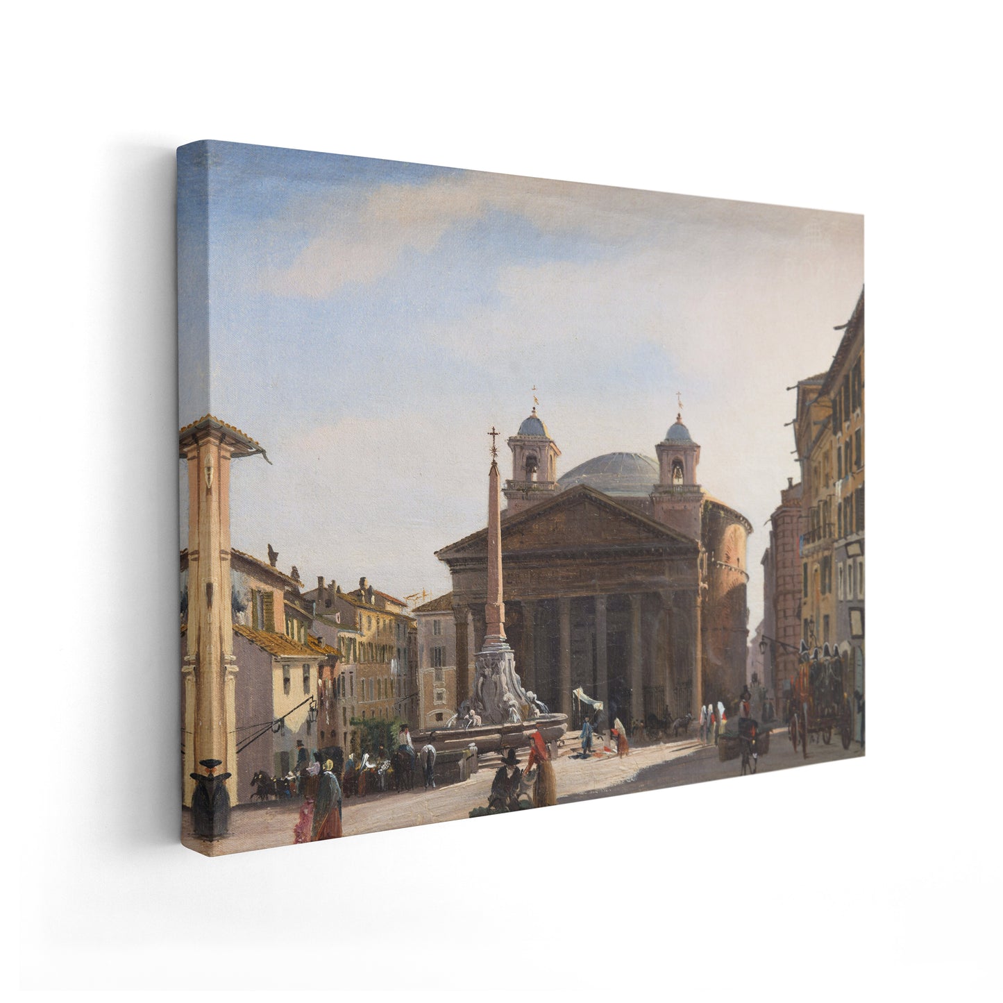View of the Pantheon, Rome | Ippolito Caffi | 19th Century