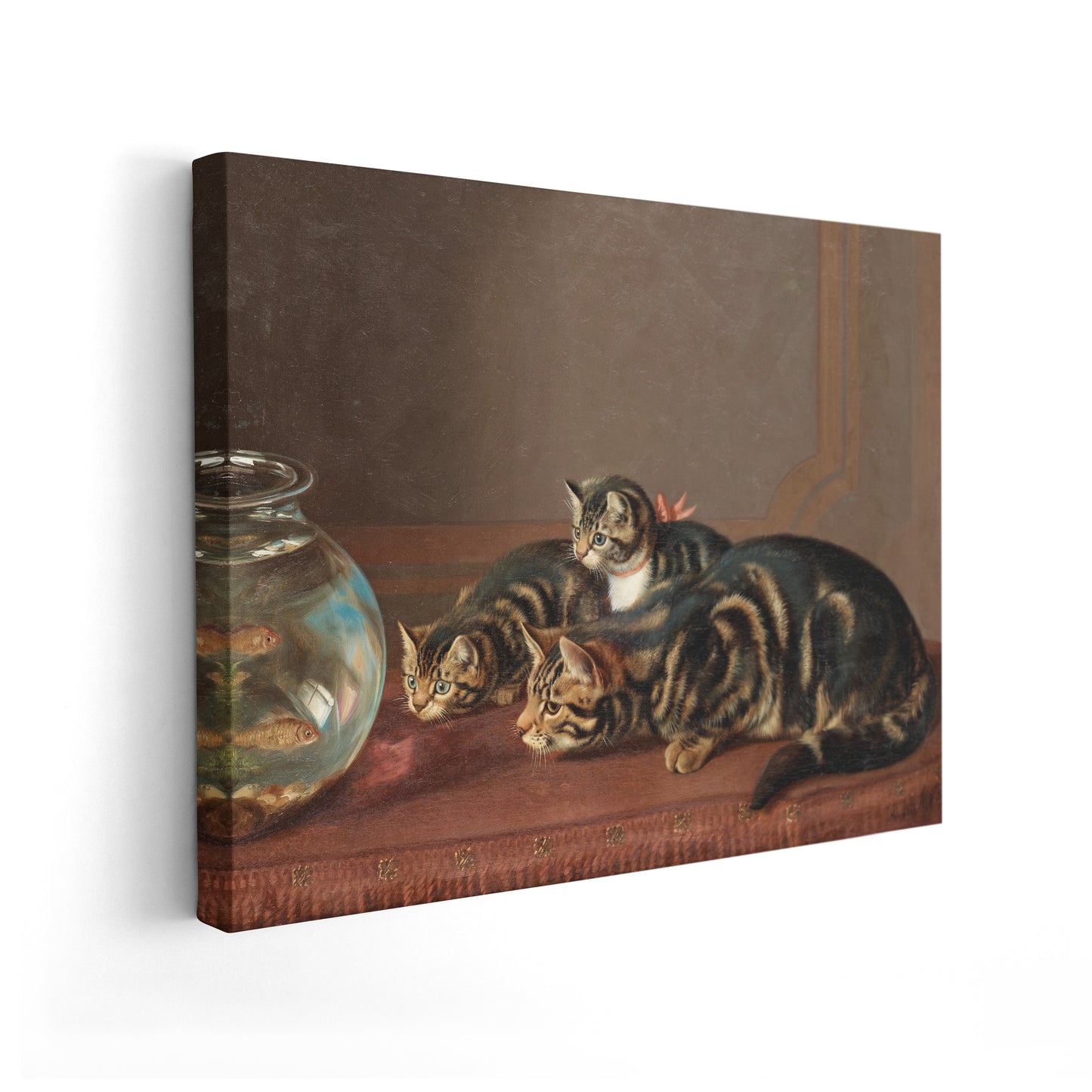 Cats by a Fishbowl | Horatio Henry Couldery | 19th Century