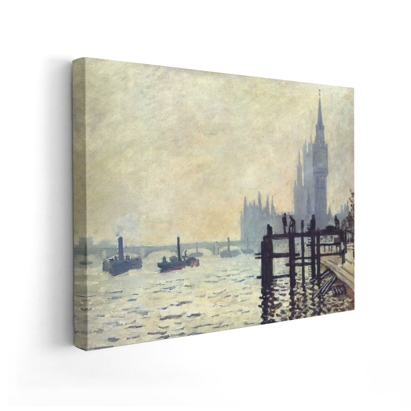 The Thames below Westminster | Claude Monet | 1871