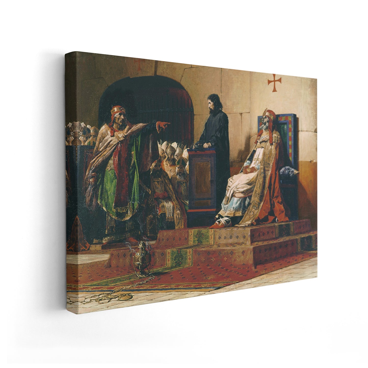 Pope Formosus and Stephen VI (The Cadaver Synod) | Jean-Paul Laurens | 1870