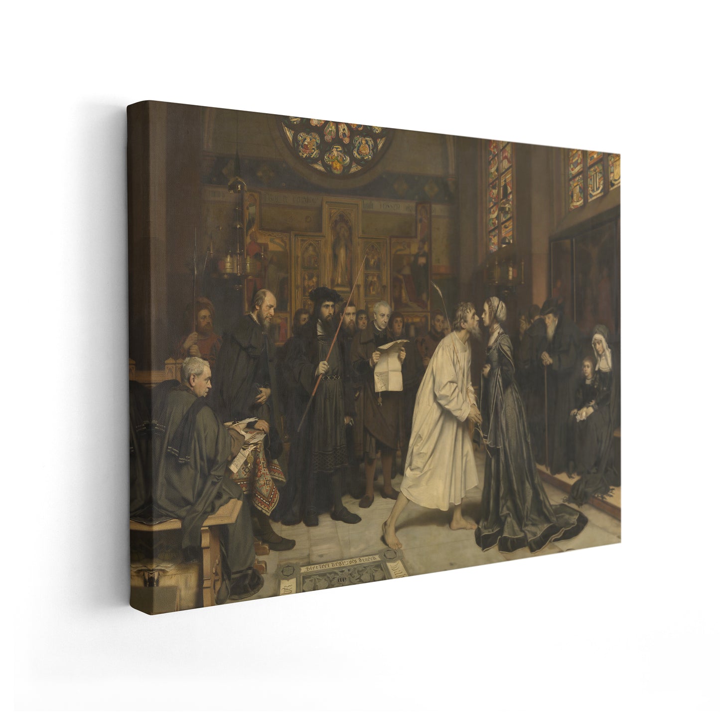 The Mouth Kiss | Pierre Jean van der Ouderaa | 1879