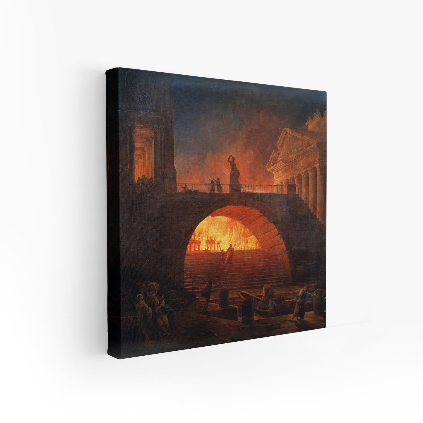 The Fire of Rome | Hubert Robert | 1785