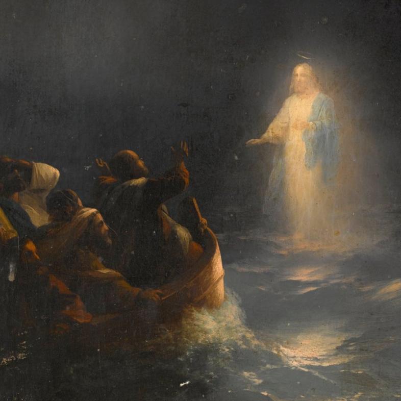 Jesus Walking on Water | Ivan Aivazovsky | 1863