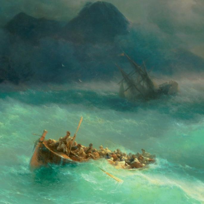 The Shipwreck | Ivan Aivazovsky | 1873
