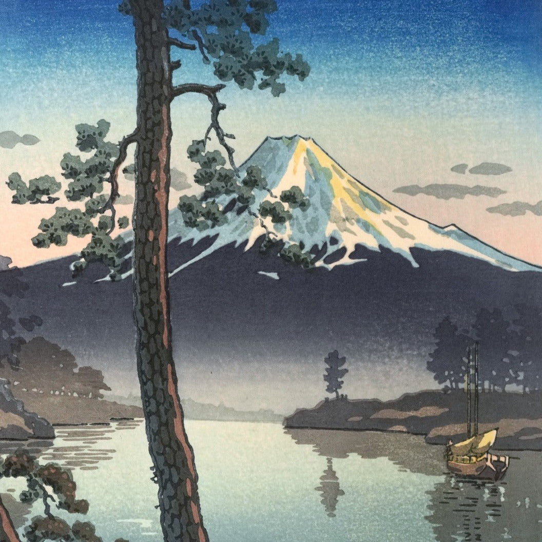 Fuji from Tago Bay | Tsuchiya Koitsu | 1870 - 1949