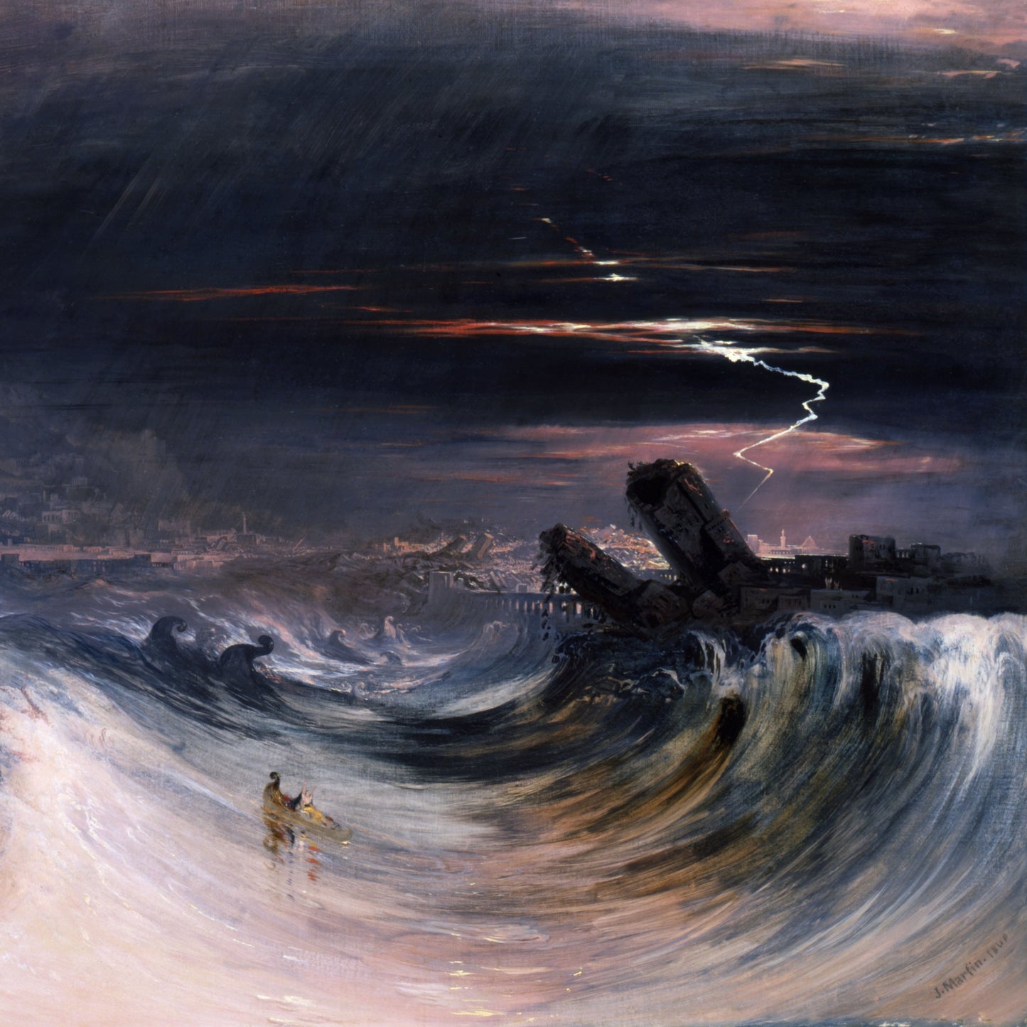 Destruction of Tyre | John Martin | 1840