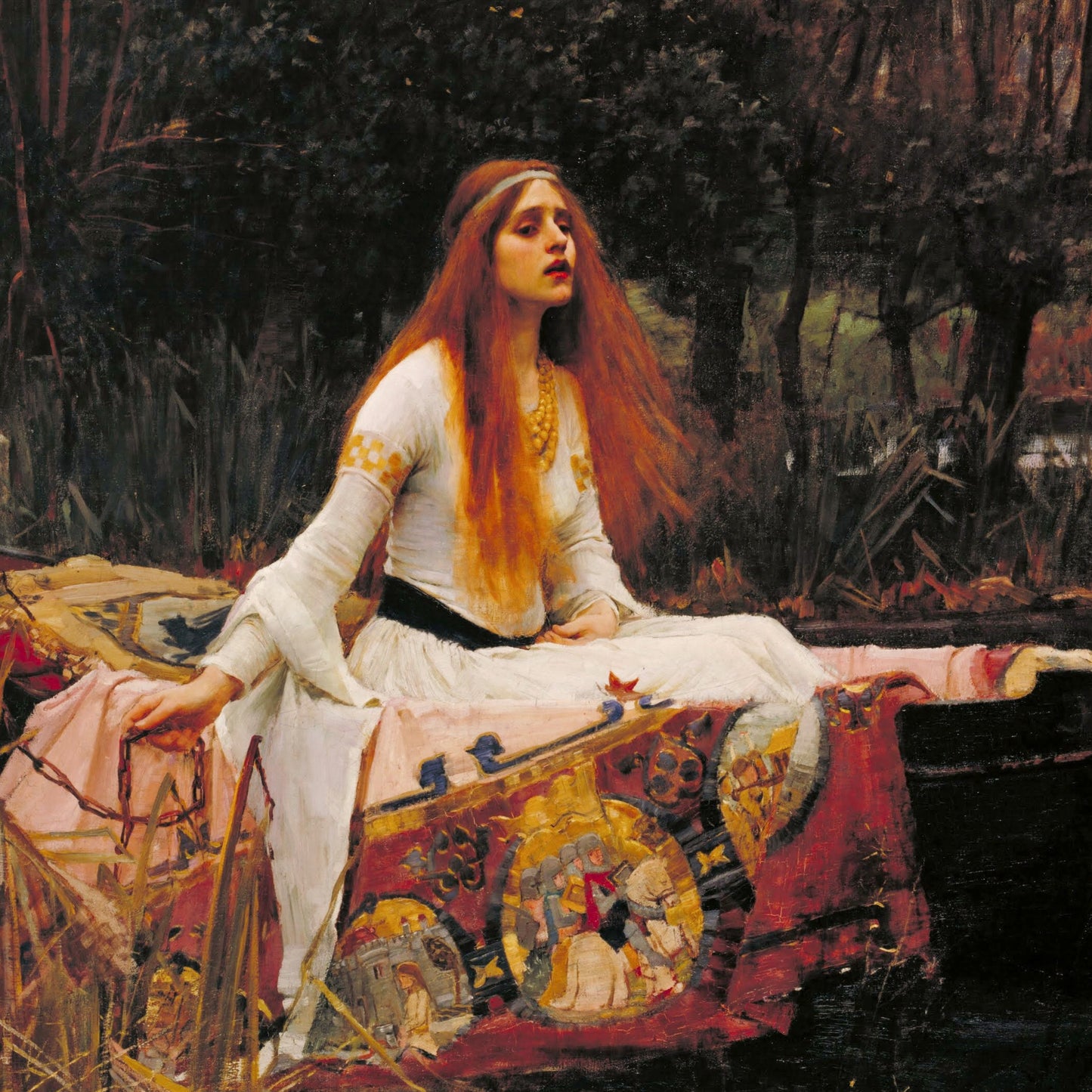 The Lady of Shalott | John William Waterhouse | 1888