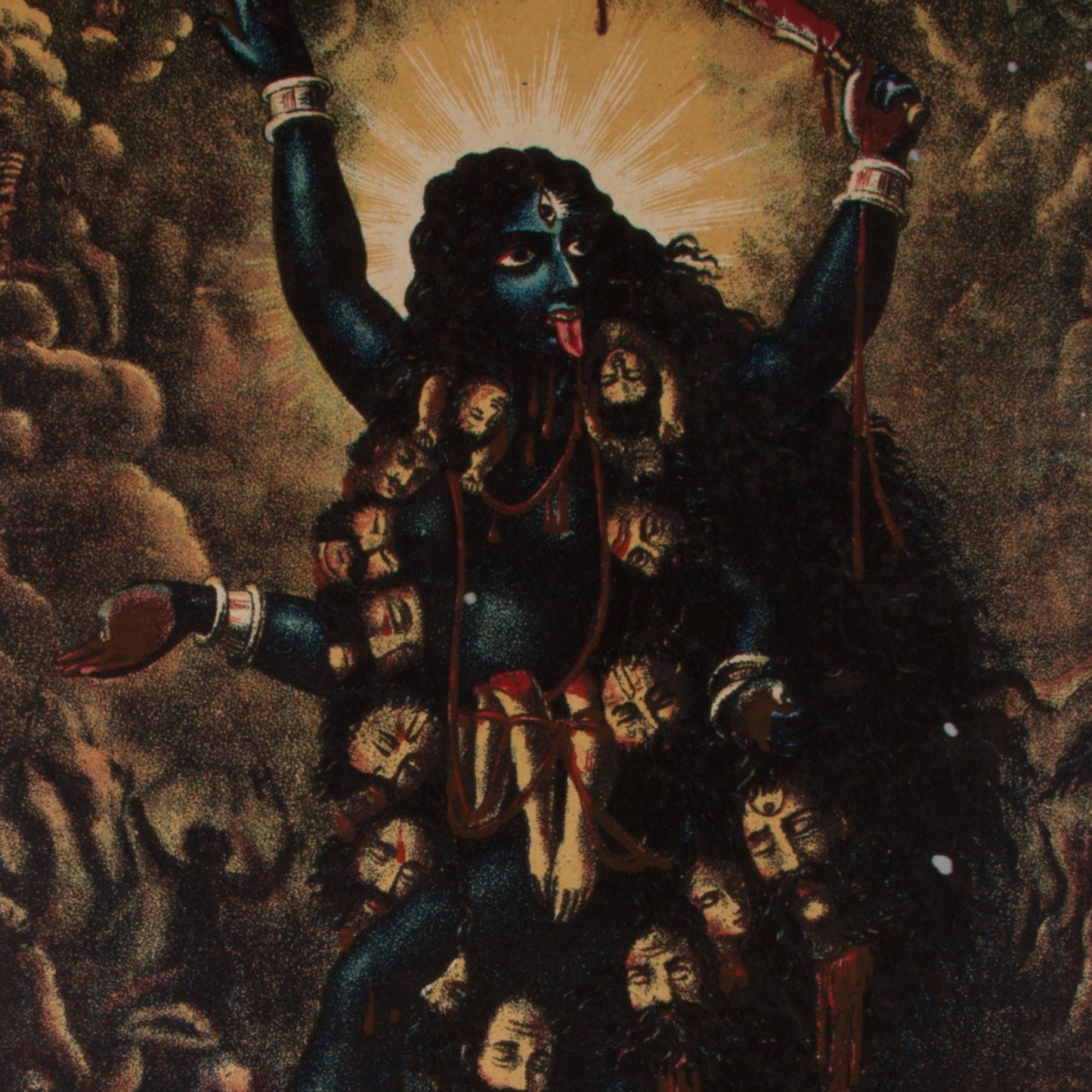 Kali | Ravi Varma | 1885-95