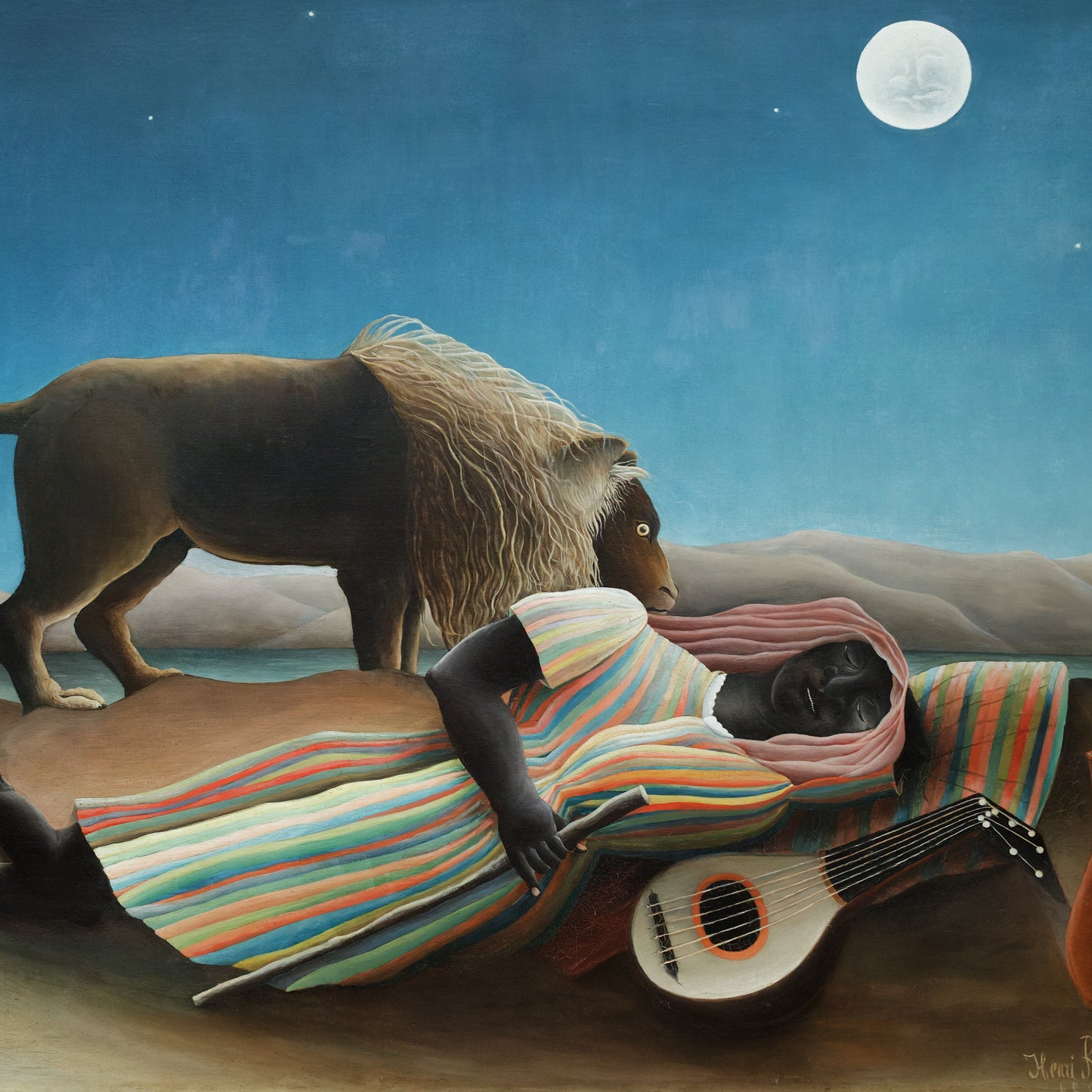 The Sleeping Gypsy | Henri Rousseau | 1897