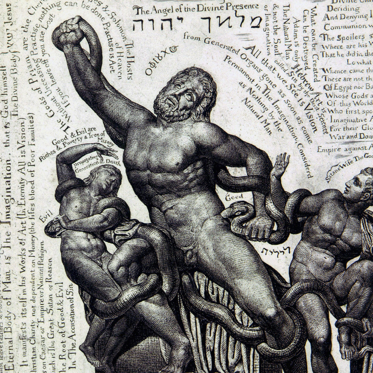 Laocoön | William Blake | 1825-27
