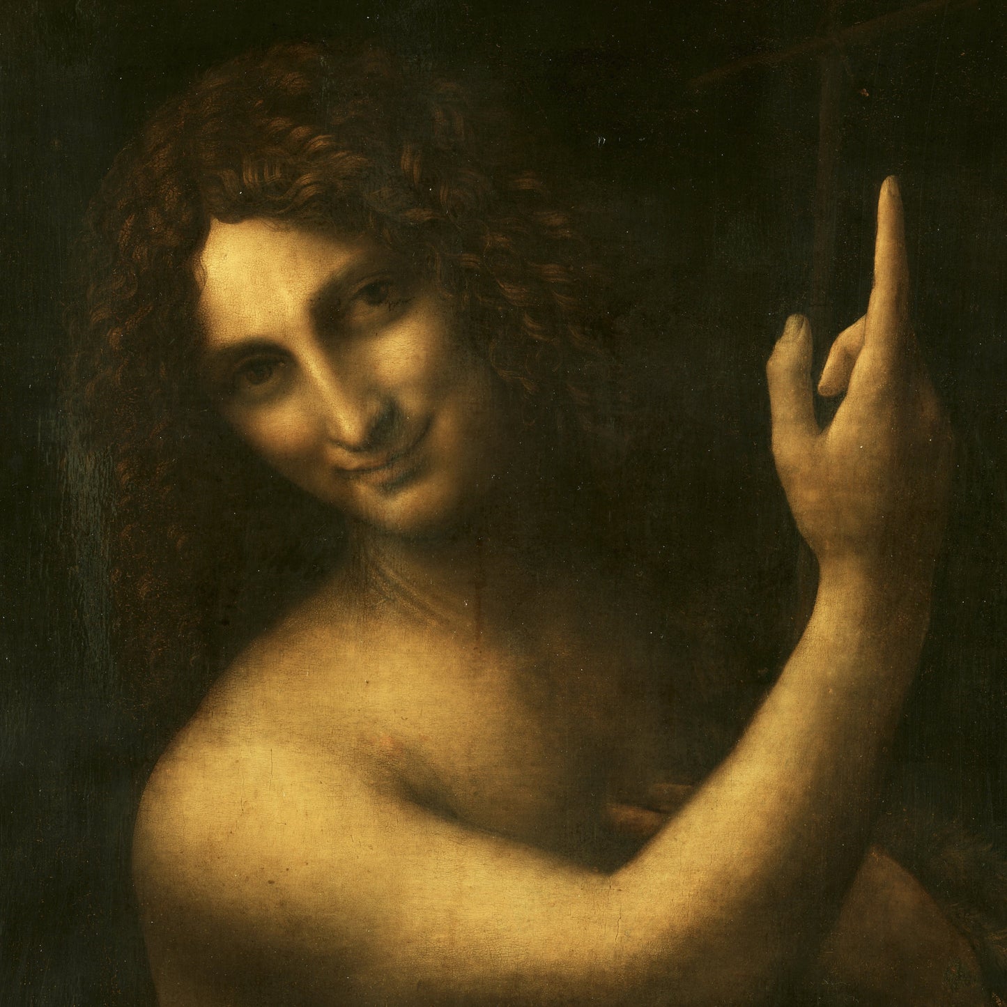 St. John the Baptist | Leonardo da Vinci | 1513-16