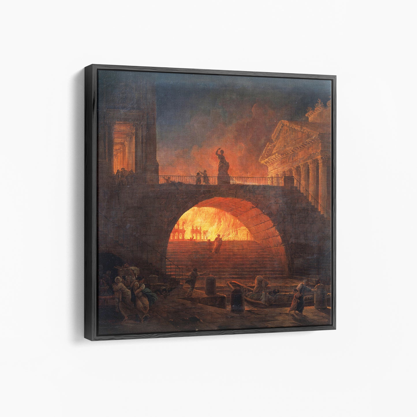 The Fire of Rome | Hubert Robert | 1785
