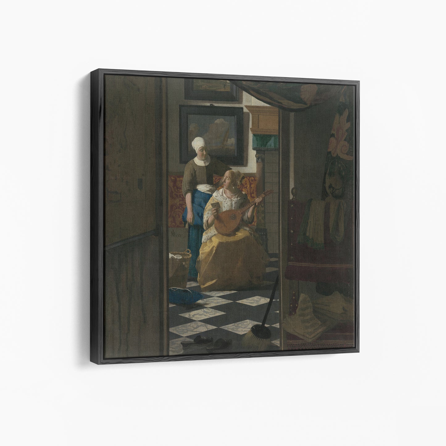 The Love Letter | Johannes Vermeer | c. 1669-70