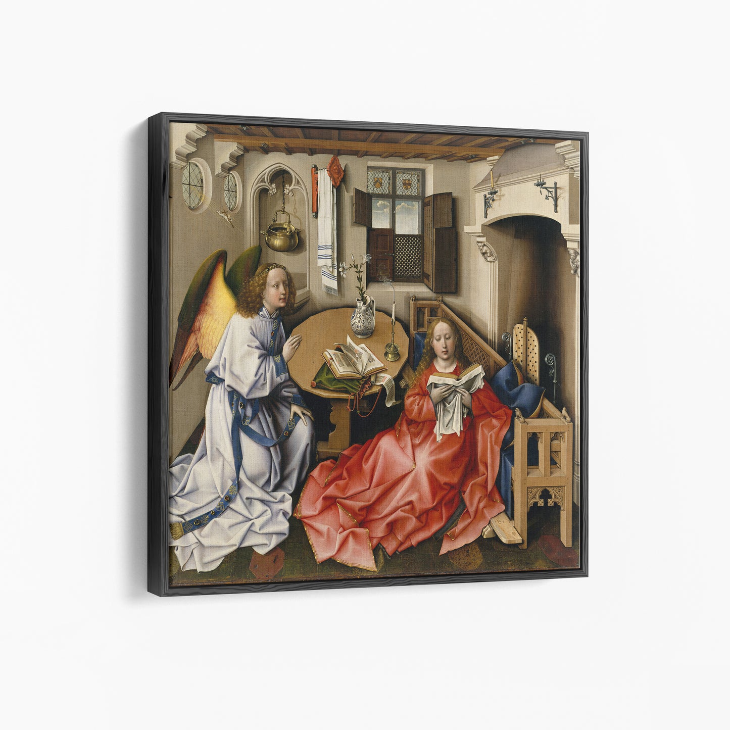 Mérode Altarpiece: The Annunciation | Robert Campin | c. 1427-32