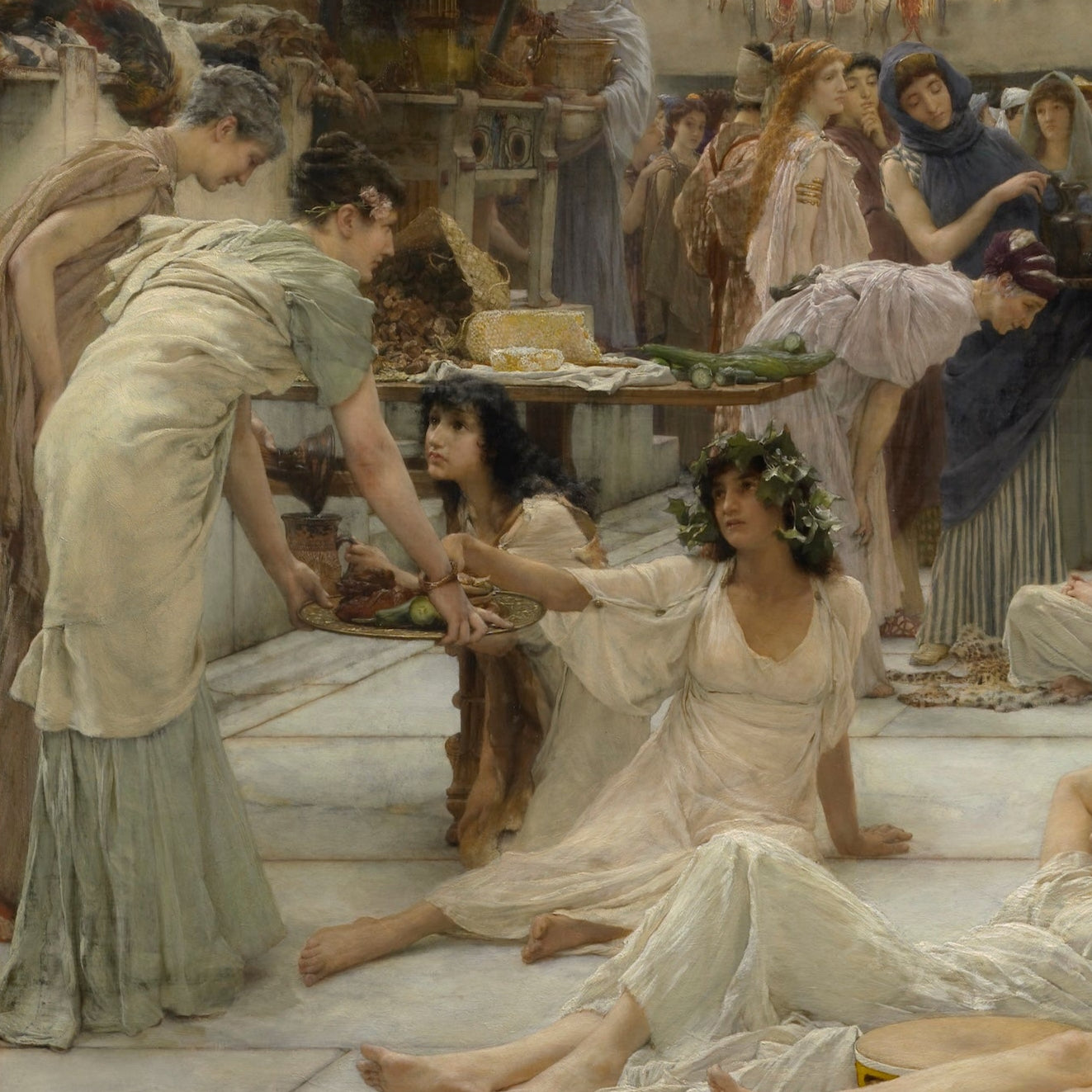The Women of Amphissa | Sir Lawrence Alma-Tadema | 1887