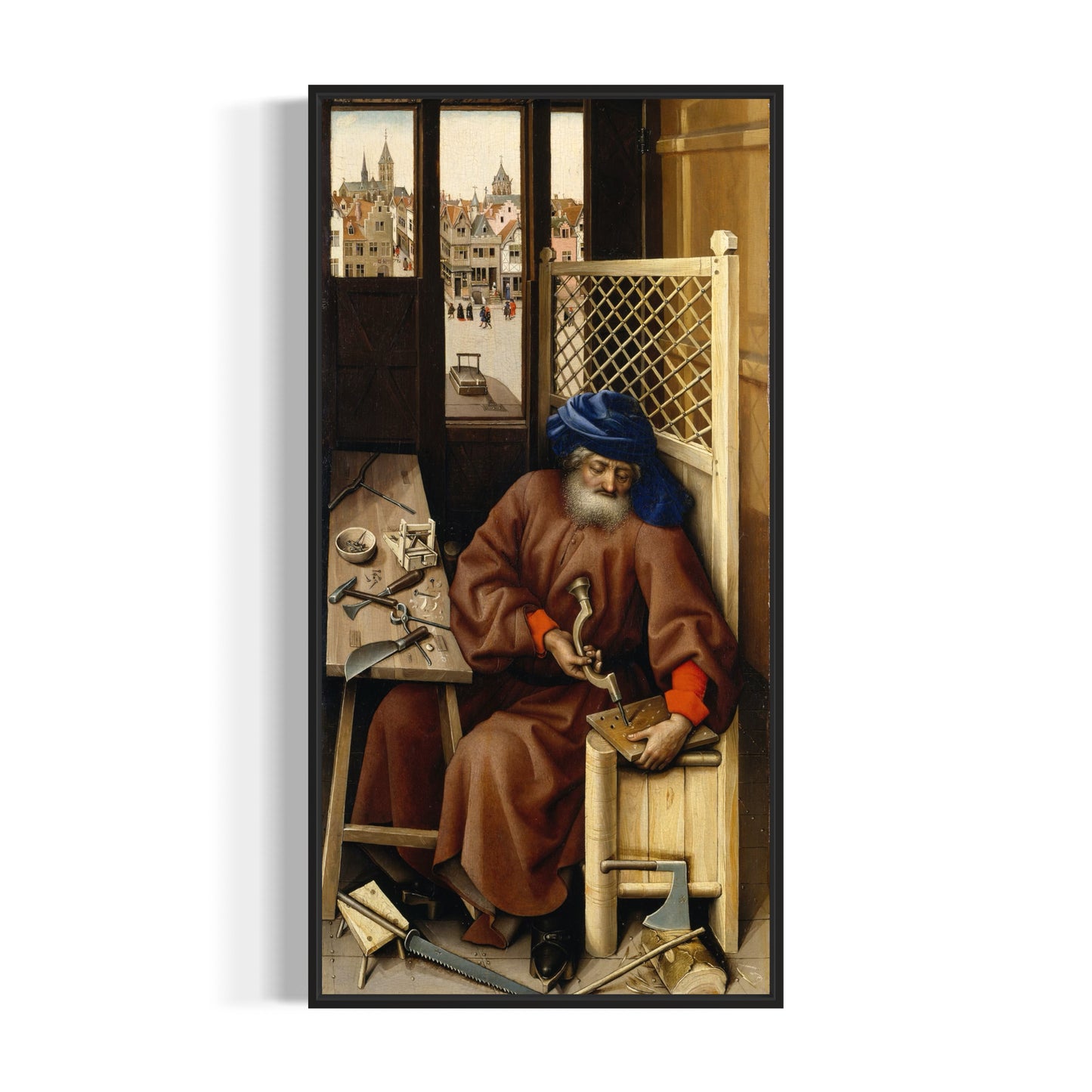 Mérode Altarpiece: Joseph | Robert Campin | c. 1427-32