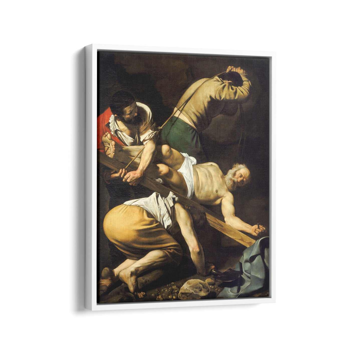 Crucifixion of Saint Peter | Caravaggio | 1601