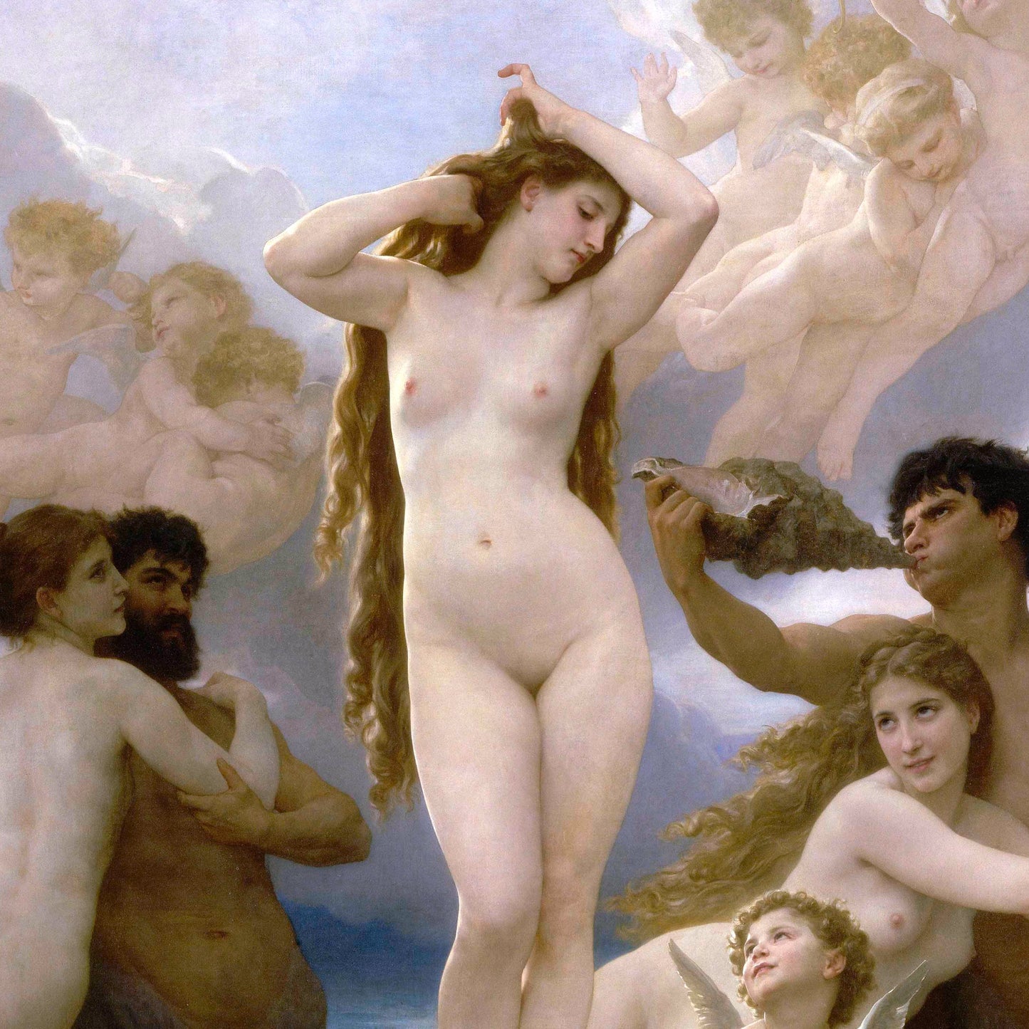 The Birth of Venus | William-Adolphe Bouguereau | 1879