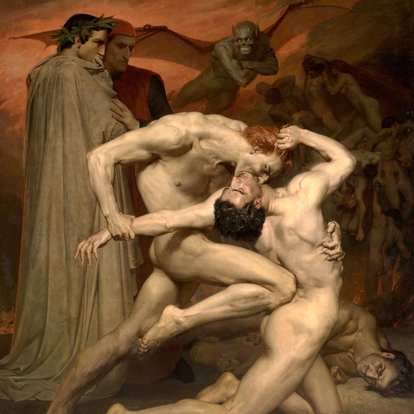 Dante and Virgil | William-Adolphe Bouguereau | 1850