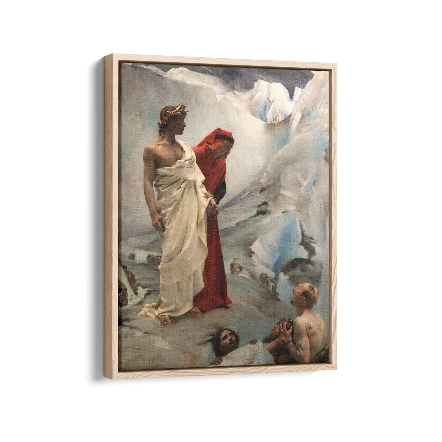 Dante and Virgil in Hell | Gustave Courtois | 1879