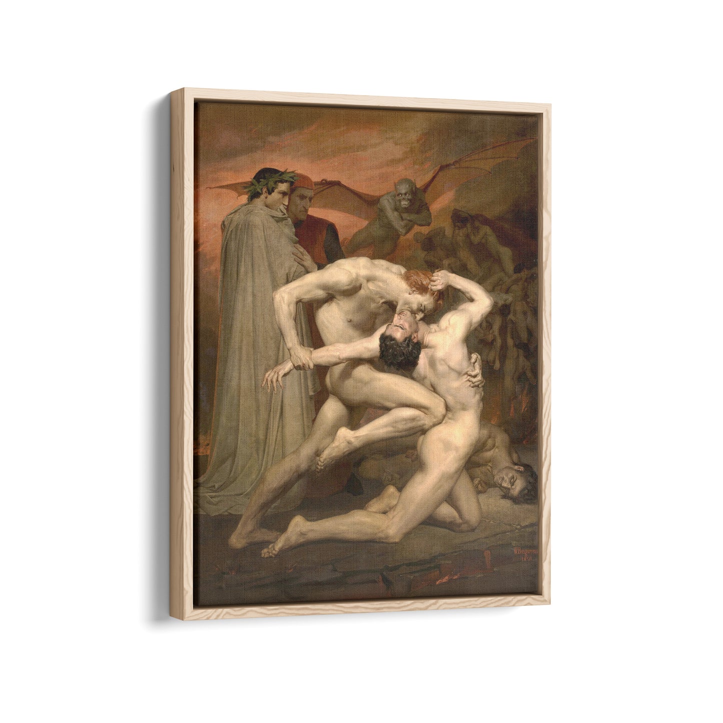 Dante and Virgil | William-Adolphe Bouguereau | 1850