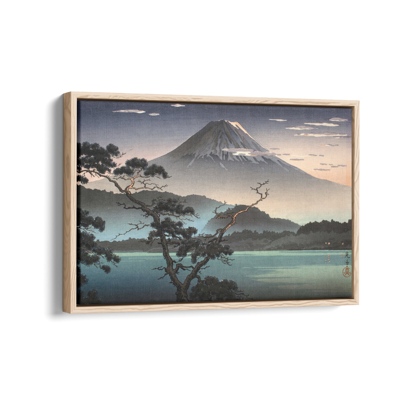 Evening Glow at Lake Sai | Tsuchiya Koitsu | 1870 - 1949