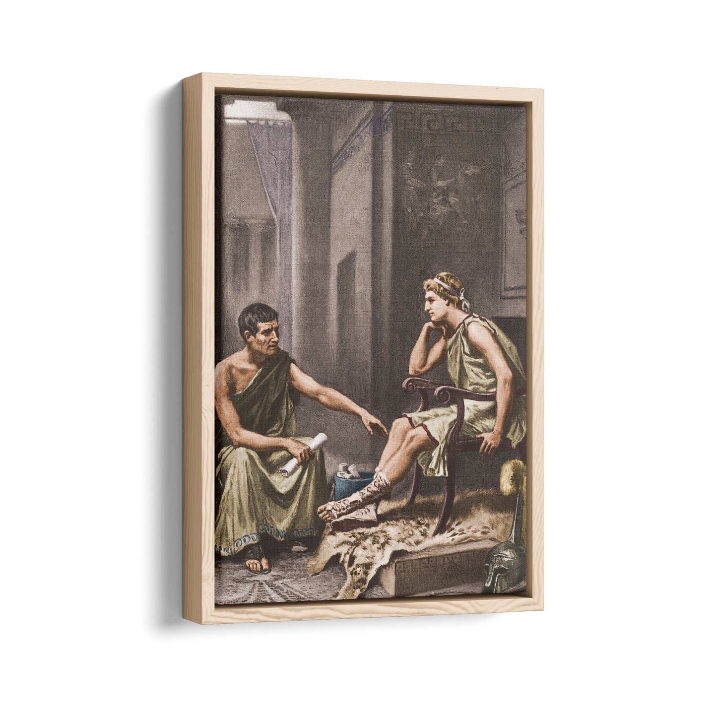 Aristotle tutoring Alexander the Great | Jean-Léon Gerôme | 1895