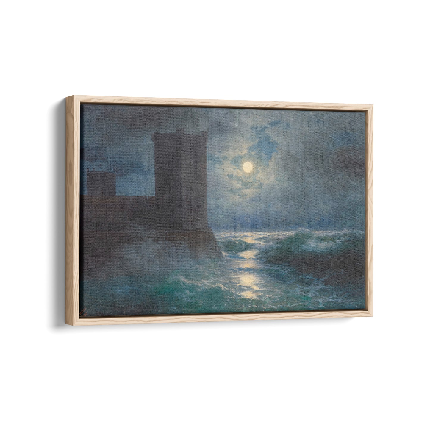 Genoese Towers in the Black Sea | Ivan Aivazovsky | 1895