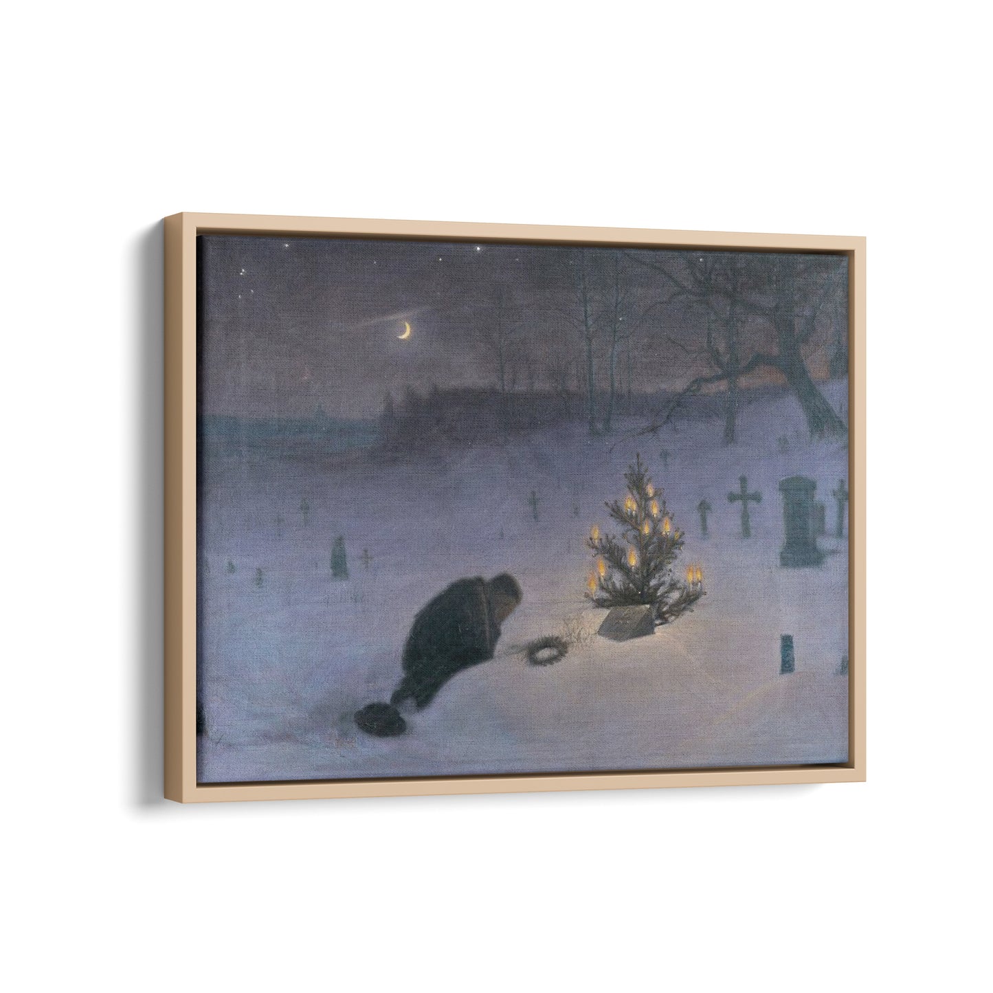Christmas Eve at the Grave | Otto Hesselbom | 1896