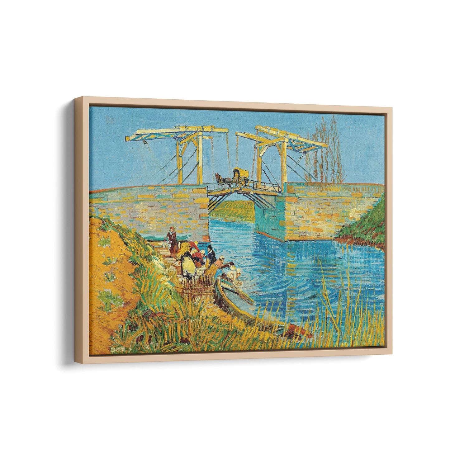 Bridge at Arles (Pont de Langlois) | Vincent van Gogh | 1888